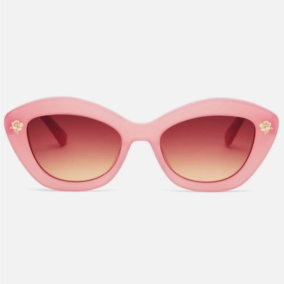 LoveShackFancy Accessories - Love Shack Fancy Hessel Sunglasses in Peony Pink